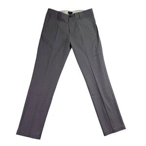 Dockers Mens Gray Cotton/Polyester Slim Fit Easy Khaki Pants Size 30x32 - New